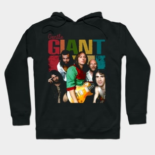 Free Hand Flourish Gentle Band Tees, Expressive Threads for the True Prog-Rock Aficionado Hoodie